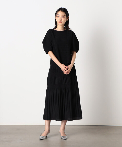 COMME CA ISM（コムサイズム）の「プリーツ マーメイド スカート（スカート・レディース・ブラック/グレー/ブルー・M/L）」の7枚目の写真