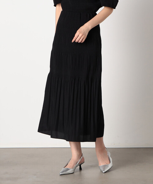 COMME CA ISM（コムサイズム）の「プリーツ マーメイド スカート（スカート・レディース・ブラック/グレー/ブルー・M/L）」の8枚目の写真