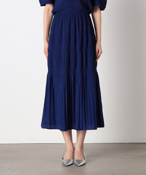 COMME CA ISM（コムサイズム）の「プリーツ マーメイド スカート（スカート・レディース・ブラック/グレー/ブルー・M/L）」の12枚目の写真