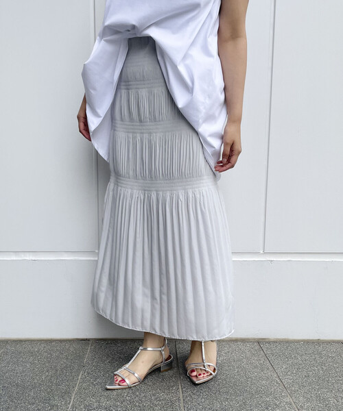 COMME CA ISM（コムサイズム）の「プリーツ マーメイド スカート（スカート・レディース・ブラック/グレー/ブルー・M/L）」の22枚目の写真