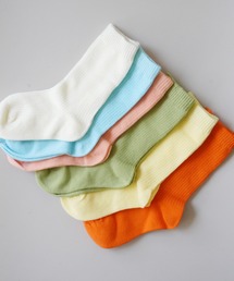 Port（ポート）の「【 hymy-ヒュミュ- 】 ビタミンカラー キッズ リブ ソックス ( kids ) #_（ソックス/靴下・キッズ）」