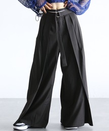 PAGEBOY | ウエストデザインワイドパンツ(その他パンツ)