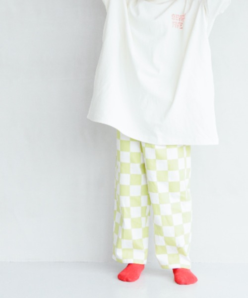 LOWRYS FARM(ローリーズファーム)の「シェフパンツ 973626(その他パンツ・キッズ・アイボリー/ホワイト系その他/グリーン/ブラック系その他/ブラック/ピンク/ホワイト系その他3/ホワイト系その他2/レッド・110cm/120cm/130cm/150cm/140cm)」の7枚目の写真