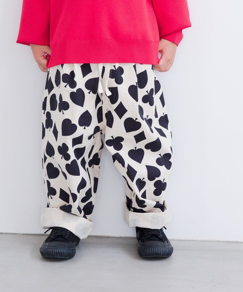 LOWRYS FARM(ローリーズファーム)の「シェフパンツ 973626(その他パンツ・キッズ・アイボリー/ホワイト系その他/グリーン/ブラック系その他/ブラック/ピンク/ホワイト系その他3/ホワイト系その他2/レッド・110cm/120cm/130cm/150cm/140cm)」の3枚目の写真