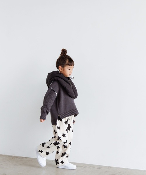 LOWRYS FARM(ローリーズファーム)の「シェフパンツ 973626(その他パンツ・キッズ・アイボリー/ホワイト系その他/グリーン/ブラック系その他/ブラック/ピンク/ホワイト系その他3/ホワイト系その他2/レッド・110cm/120cm/130cm/150cm/140cm)」の21枚目の写真