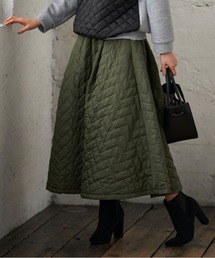 BELLUNA | 中わたキルトゆるっとスカート(スカート)