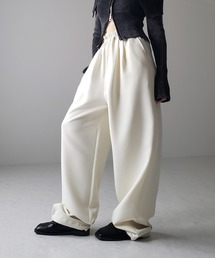 me+em select | 【 ４size／６color 】２WAYドロストタックギャザーバルーンワイドパンツ(その他パンツ)