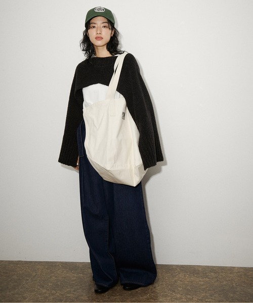 PARROTT CANVAS（パロットキャンバス）の「【PARROTT CANVAS】N.C. OVAL LOGO CAP（キャップ・レディース・ブラック/ダークグリーン・FREE）」の8枚目の写真