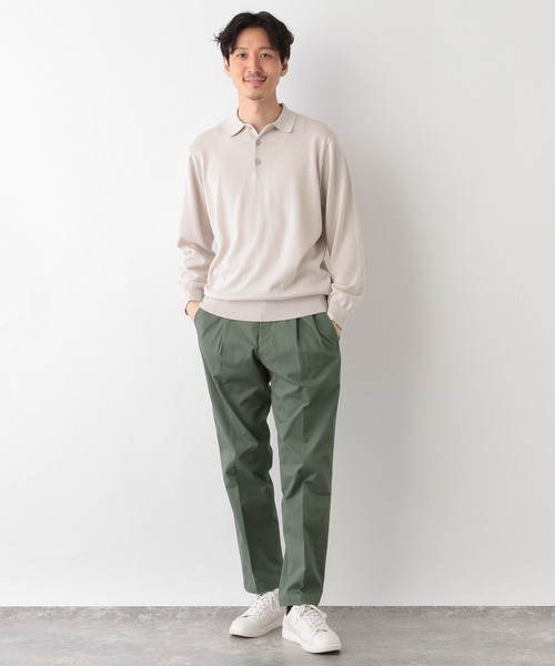 GLOBAL WORK（グローバルワーク）の「ニットポロ/Salon de GW
