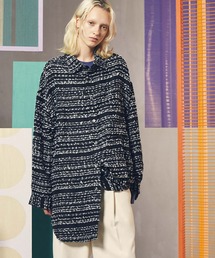 《UNISEX》Prime-Over Nep Jacquard Shirt Coat/ネップジャガードプライムオーバーシャツコート【MAISON SPECIAL/メゾンスペシャル】■セットアップ対応■