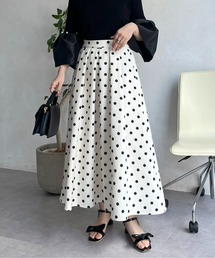 タックフレアスカート