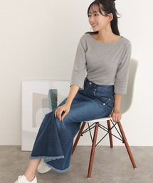 EMOTIONAL COLLAGE RIB TOP（Tシャツ/カットソー）｜Ameri（アメリ）の