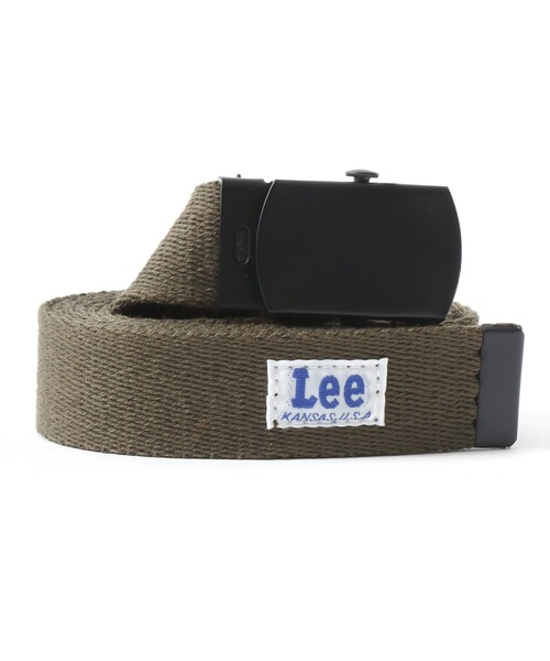 Lee(リー)の「Lee/リー ロゴ ピスネーム GIベルト/ロングガチャベルト/レディース メンズ(ベルト・メンズ・ブラック/ダークブラウン/ベージュ/グレー/オフホワイト/カーキ・FREE)」の6枚目の写真