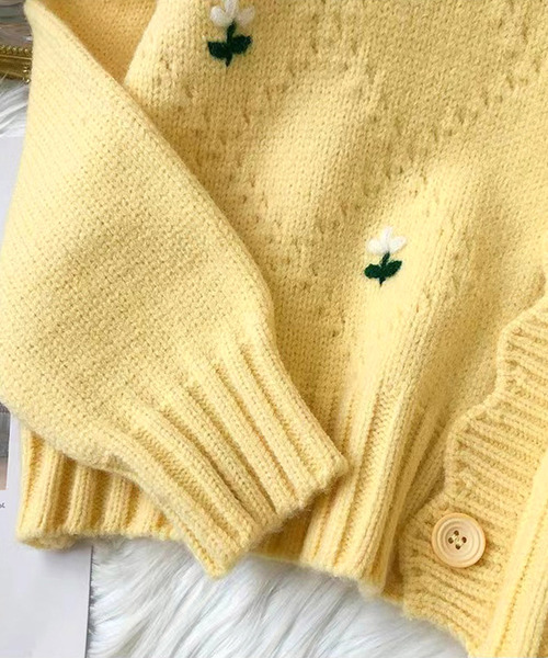 Amulet（アミュレット）の「スカラップカーディガン（カーディガン/ボレロ・レディース・ホワイト/グリーン/ピンク/ブルー/イエロー・FREE）」の19枚目の写真