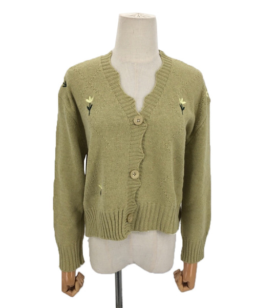 Amulet（アミュレット）の「スカラップカーディガン（カーディガン/ボレロ・レディース・ホワイト/グリーン/ピンク/ブルー/イエロー・FREE）」の21枚目の写真