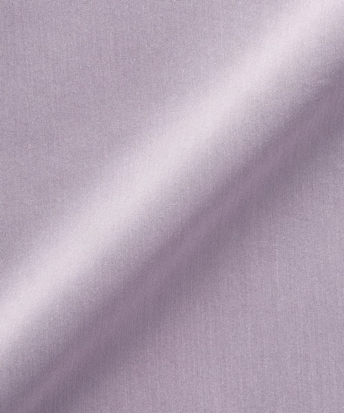 無印良品（ムジルシリョウヒン）の「乾きやすいブロード七分袖ワンピース（ワンピース・レディース・ブラウン系3/ブラック/ライトパープル・XS/L/S/XXL/M/XL）」の17枚目の写真