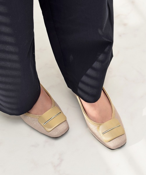 Bridget Birkin(ブリジットバーキン)の「【Bridget Birkin walk】バックルモチーフウォーキングパンプス(535217)(パンプス・レディース・ブラック/ブラック系その他/ブラウン/ベージュ系その他/ブラック系その他2・23/23.5/24/24.5/22.5)」の19枚目の写真