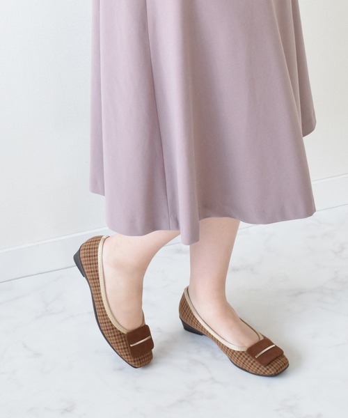 Bridget Birkin(ブリジットバーキン)の「【Bridget Birkin walk】バックルモチーフウォーキングパンプス(535217)(パンプス・レディース・ブラック/ブラック系その他/ブラウン/ベージュ系その他/ブラック系その他2・23/23.5/24/24.5/22.5)」の20枚目の写真