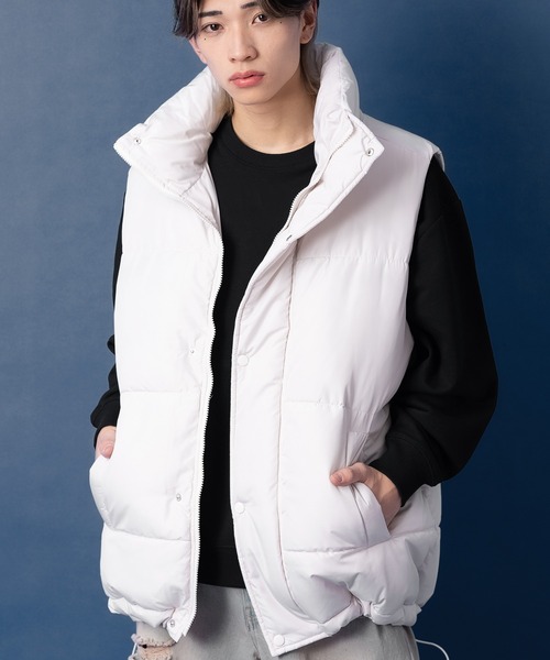 improves（インプローブス）の「【UAU】中綿 ダウンベスト（ダウンベスト・メンズ・オフホワイト/ブラック・LARGE/X-LARGE/MEDIUM）」の5枚目の写真