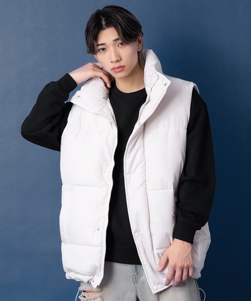 improves（インプローブス）の「【UAU】中綿 ダウンベスト（ダウンベスト・メンズ・オフホワイト/ブラック・LARGE/X-LARGE/MEDIUM）」の3枚目の写真