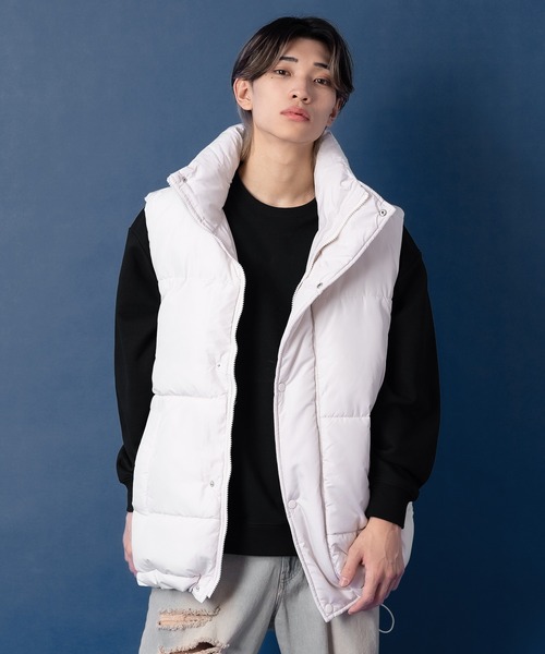 improves（インプローブス）の「【UAU】中綿 ダウンベスト（ダウンベスト・メンズ・オフホワイト/ブラック・LARGE/X-LARGE/MEDIUM）」の4枚目の写真