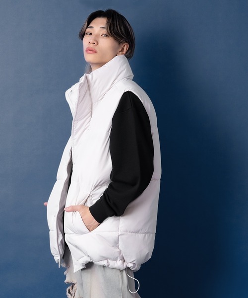 improves（インプローブス）の「【UAU】中綿 ダウンベスト（ダウンベスト・メンズ・オフホワイト/ブラック・LARGE/X-LARGE/MEDIUM）」の8枚目の写真