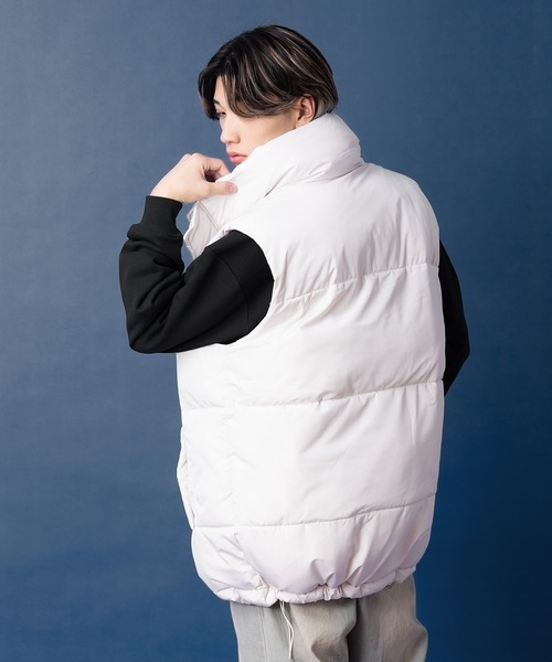 improves（インプローブス）の「【UAU】中綿 ダウンベスト（ダウンベスト・メンズ・オフホワイト/ブラック・LARGE/X-LARGE/MEDIUM）」の11枚目の写真