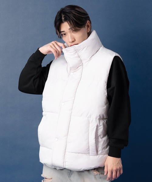 improves（インプローブス）の「【UAU】中綿 ダウンベスト（ダウンベスト・メンズ・オフホワイト/ブラック・LARGE/X-LARGE/MEDIUM）」の20枚目の写真