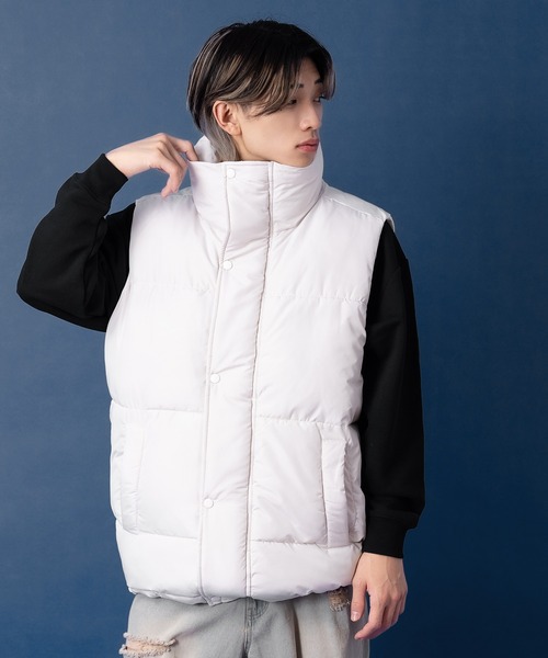 improves（インプローブス）の「【UAU】中綿 ダウンベスト（ダウンベスト・メンズ・オフホワイト/ブラック・LARGE/X-LARGE/MEDIUM）」の22枚目の写真