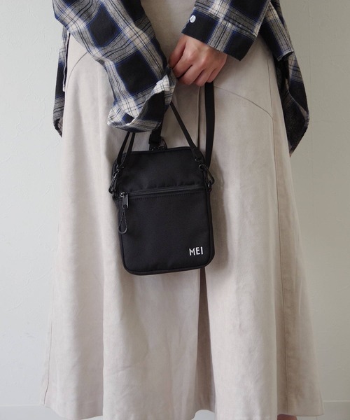 MEI（メイ）の「MEI/メイ サコッシュ【233009】（ショルダーバッグ・メンズ・ベージュ/グレー/ブラック/カーキ・FREE）」の5枚目の写真