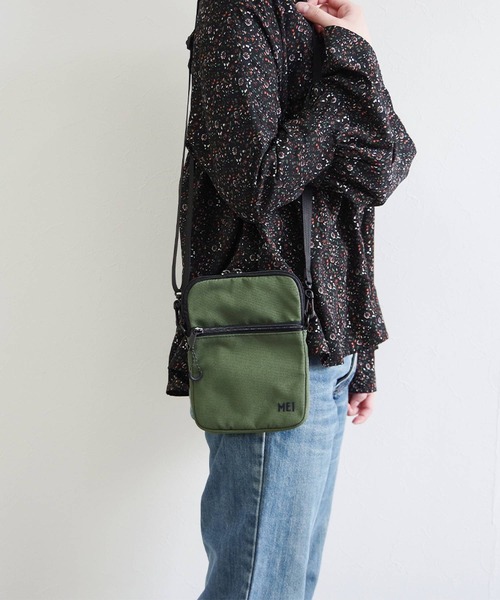 MEI（メイ）の「MEI/メイ サコッシュ【233009】（ショルダーバッグ・メンズ・ベージュ/グレー/ブラック/カーキ・FREE）」の18枚目の写真