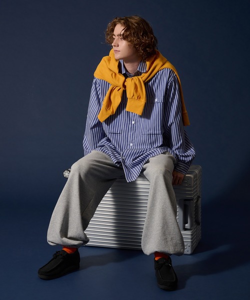 WETTEMPT(ウィテンプト)の「HEAVY WEIGHT SWEAT PANTS / ヘビーウェイトスウェットパンツ(スウェットパンツ・メンズ・グレー/ブラック・MEDIUM/LARGE/SMALL)」の18枚目の写真