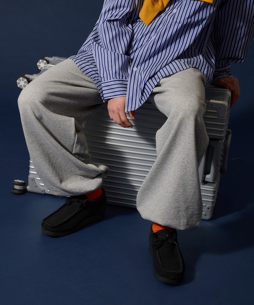 WETTEMPT(ウィテンプト)の「HEAVY WEIGHT SWEAT PANTS / ヘビーウェイトスウェットパンツ(スウェットパンツ・メンズ・グレー/ブラック・MEDIUM/LARGE/SMALL)」の19枚目の写真