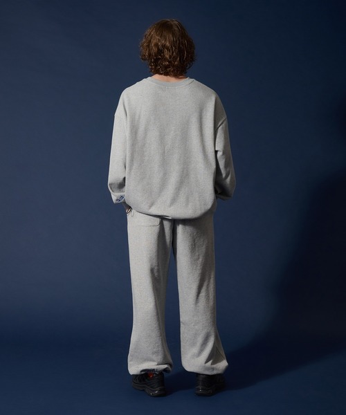 WETTEMPT(ウィテンプト)の「HEAVY WEIGHT SWEAT PANTS / ヘビーウェイトスウェットパンツ(スウェットパンツ・メンズ・グレー/ブラック・MEDIUM/LARGE/SMALL)」の12枚目の写真