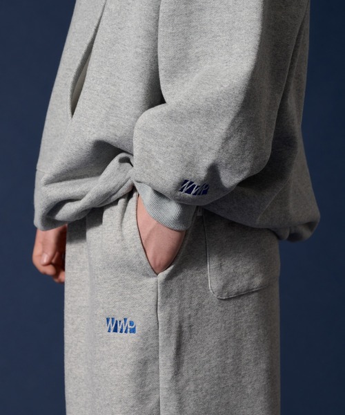 WETTEMPT(ウィテンプト)の「HEAVY WEIGHT SWEAT PANTS / ヘビーウェイトスウェットパンツ(スウェットパンツ・メンズ・グレー/ブラック・MEDIUM/LARGE/SMALL)」の20枚目の写真
