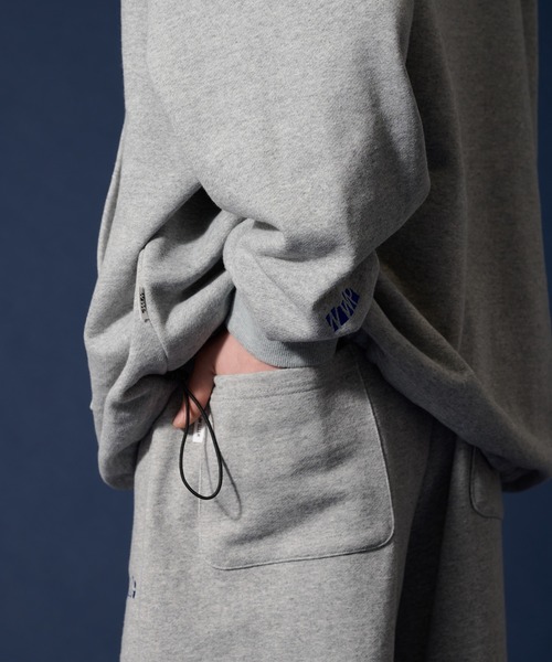 WETTEMPT(ウィテンプト)の「HEAVY WEIGHT SWEAT PANTS / ヘビーウェイトスウェットパンツ(スウェットパンツ・メンズ・グレー/ブラック・MEDIUM/LARGE/SMALL)」の21枚目の写真