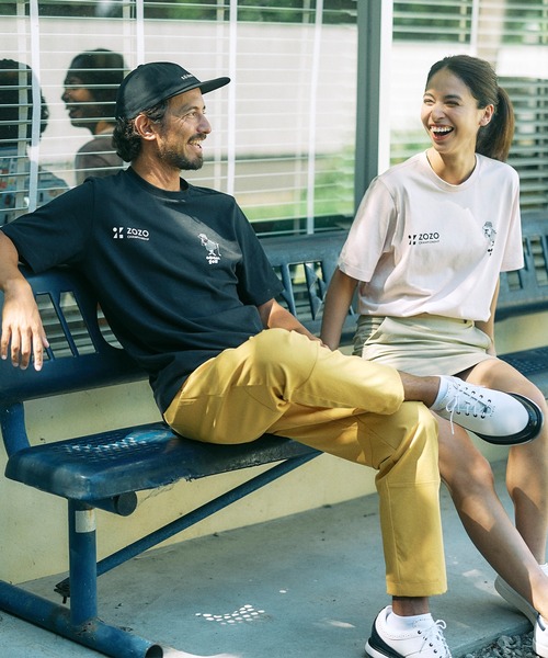 adidas Golf(アディダスゴルフ)の「Quietグラフィック Tシャツ【adidas Golf/アディダスゴルフ】(Tシャツ/カットソー・メンズ・ブラック/ピンク系その他・MEDIUM/SMALL/LARGE/XX-LARGE/X-LARGE)」の4枚目の写真