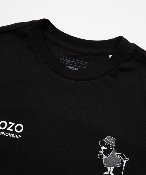 adidas Golf(アディダスゴルフ)の「Quietグラフィック Tシャツ【adidas Golf/アディダスゴルフ】(Tシャツ/カットソー・メンズ・ブラック/ピンク系その他・MEDIUM/SMALL/LARGE/XX-LARGE/X-LARGE)」の9枚目の写真