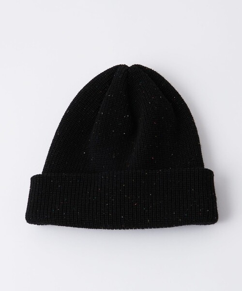 BEAUTY&YOUTH UNITED ARROWS（ビューティーアンドユースユナイテッドアローズ）の「ネップ ニットキャップ（ニットキャップ/ビーニー・メンズ・ブラック/ホワイト/ライム・FREE）」の3枚目の写真