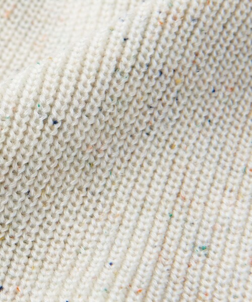 BEAUTY&YOUTH UNITED ARROWS（ビューティーアンドユースユナイテッドアローズ）の「ネップ ニットキャップ（ニットキャップ/ビーニー・メンズ・ブラック/ホワイト/ライム・FREE）」の6枚目の写真