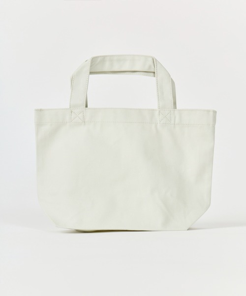 THE BAREFOOT(ベアフット)の「【 PUPPET SUNSUN / パペットスンスン 】 ランチトートバッグ papetto lunchBAG WNI(トートバッグ・レディース・ナチュラル/ライトグレー・FREE)」の4枚目の写真
