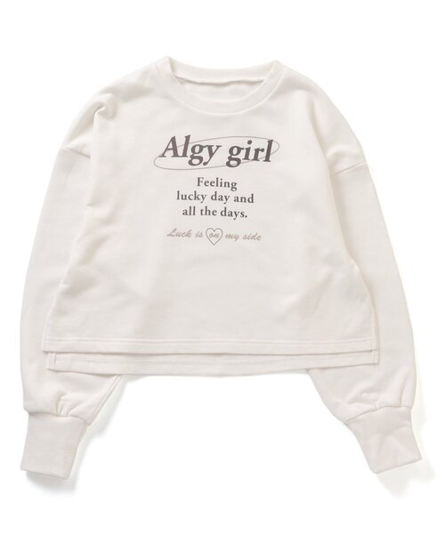 algy（アルジー）の「10th復刻 ラップボトム&ロンTセット（Tシャツ/カットソー・キッズ・ブラック/ブラウン・XX-SMALL/X-SMALL/SMALL/MEDIUM）」の14枚目の写真