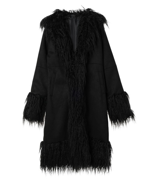 DURAS（デュラス）の「ファー付きコート（その他アウター・レディース・ネイビー/ブラック/グリーン・FREE）」の20枚目の写真