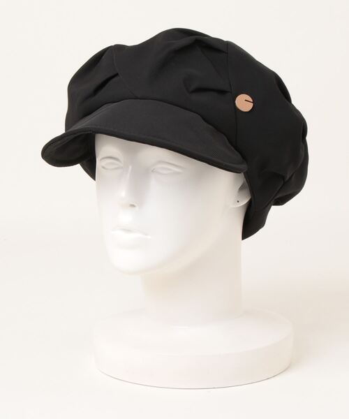 Mayree(メイリー)の「【urge select】ブラック ツイル ボリューム キャスケット(キャスケット・レディース・ブラック・FREE)」の6枚目の写真