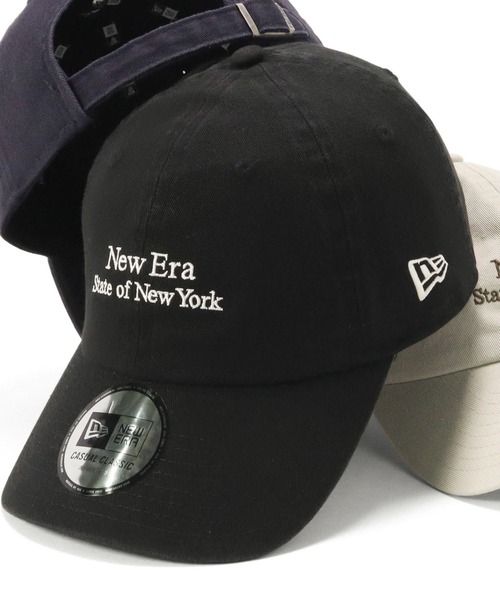 NEW ERA（ニューエラ）の「ニューエラ キャップ ブランドロゴ（キャップ・メンズ・ネイビー/ブラウン/ストーン/ブラック・FREE）」の2枚目の写真