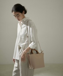 SALON adam et rope' | バンブーハンドル2WAYショルダーバッグ(ハンドバッグ)