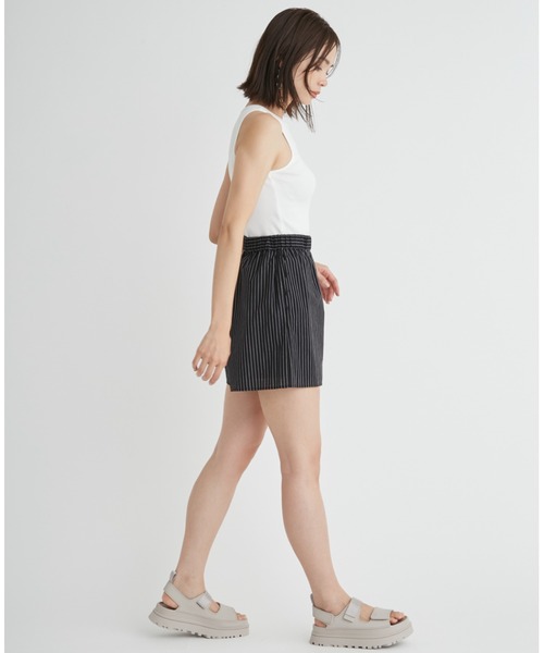 emmi(エミ)の「【emmi atelier】ewcアメスリタンクトップ(Tシャツ/カットソー・レディース・ホワイト/グレー/ブラウン/ブラック/ダークブルー・FREE)」の14枚目の写真