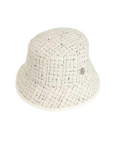 GYDA(ジェイダ)の「gydaモチーフ ツィードバケットハット(ハット・レディース・オフホワイト/ブラック・FREE)」の12枚目の写真