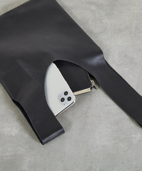 美品　And A アンドエー   レザーマルシェバッグ コンビニエンスバッグ 美品 And A アンドエー レザーマルシェバッグ コンビニエンス