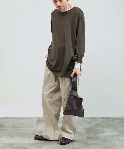 And A アンドエー / FINE LEATHER MARCHE BAG レザーマルシェ